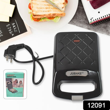 Sandwich Maker Makes Sandwich Non-Stick Plates (1 Pc  500W)
