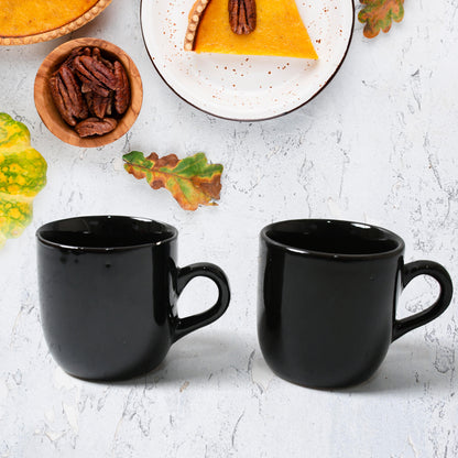 Play Station Ceramic Tea  Cups  Mug Set With Handle Serving Bowl Milk Cup Coffee Cup Tea Cup Breakfast Cup Drinking Mug Or Outdoor For Household Gift For Birthday Wedding Party (4 Pcs Set)