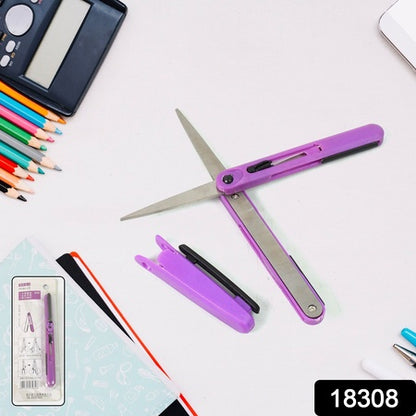 Pen Cut Compact Scissors In Pen Format Pen-Style Portable Travel Scissors (1 Pc)