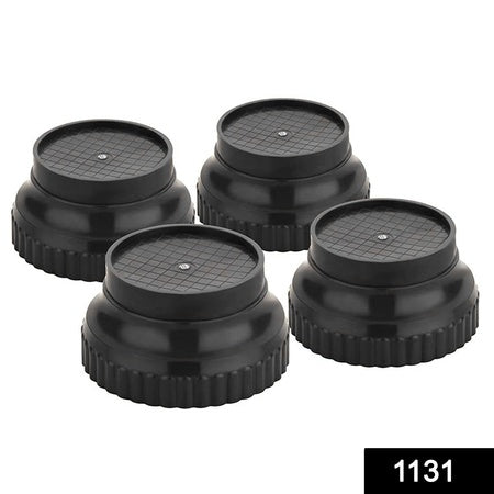 Multi-Purpose 4 Pieces Round Plastic Legs Foot And Stand