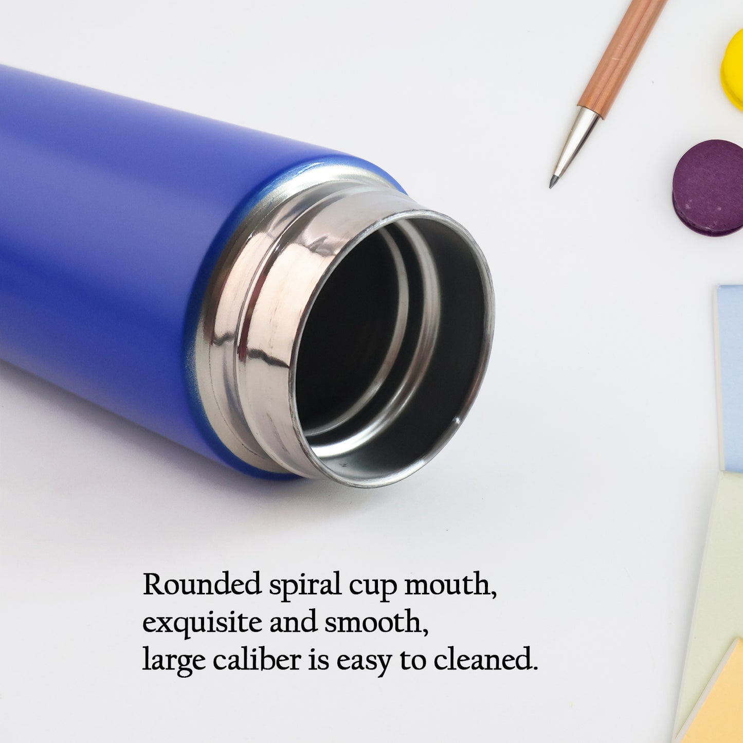 Bluevacuum Insulated Water Bottle (1 Pc  500Ml)