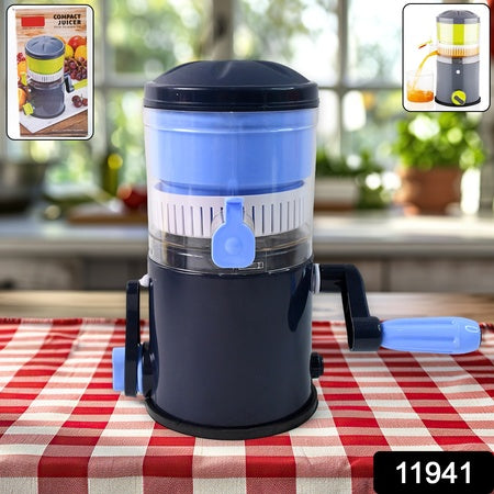 Rituhand Operated Compact Manual Juicer (Multicolor  1 Pc)