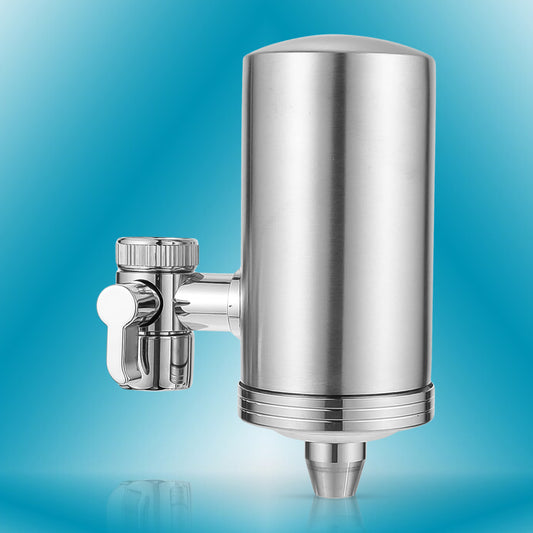 Stainless  Steel Faucet Mount Water Filter Water Purifier (1 Set)