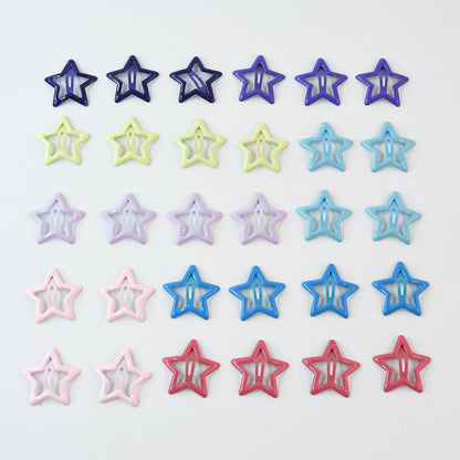 Metalhair Clip Set For Girls (30 Pc)