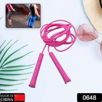 3M Plastic Adjustable Wire Skipping Skip High Speed Jump Rope Cross Fit Fitness Equipment Exercise Workout