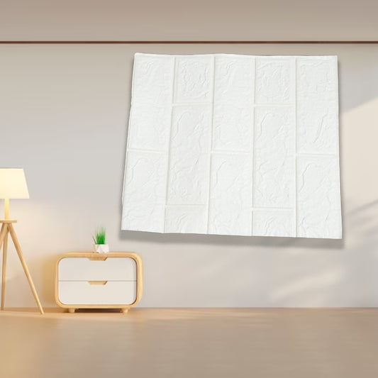 3D Adhesive Wallpaper For Living Room. Room Wall Paper Home Decor Self Adhesive Wallpaper Mix Color  Design  1 Pc)