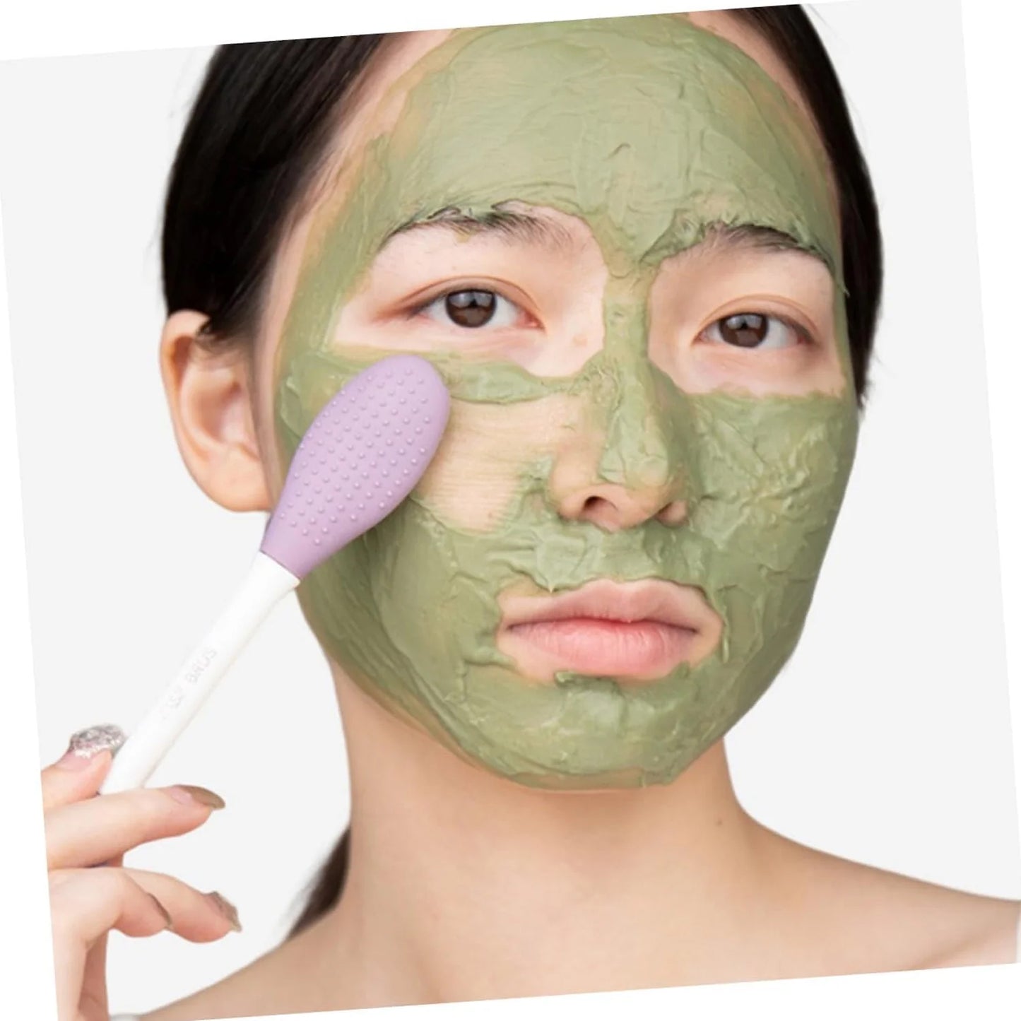 2 In1 Double-Headed Silicone Face Mask Brush (1 Pc)