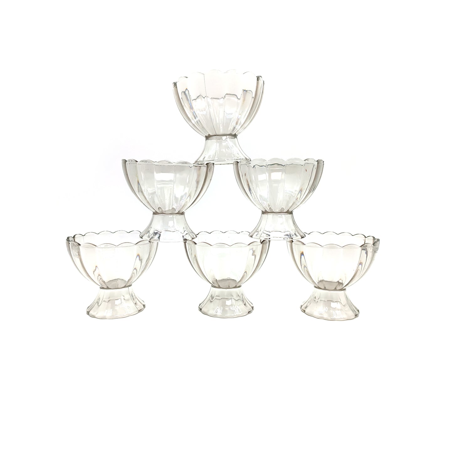 Serving Dessert Bowl Ice Cream Salad Fruit Bowl - 6Pcs Serving Dessert Bowl Ice Cream Salad Fruit Bowl - 6Pcs