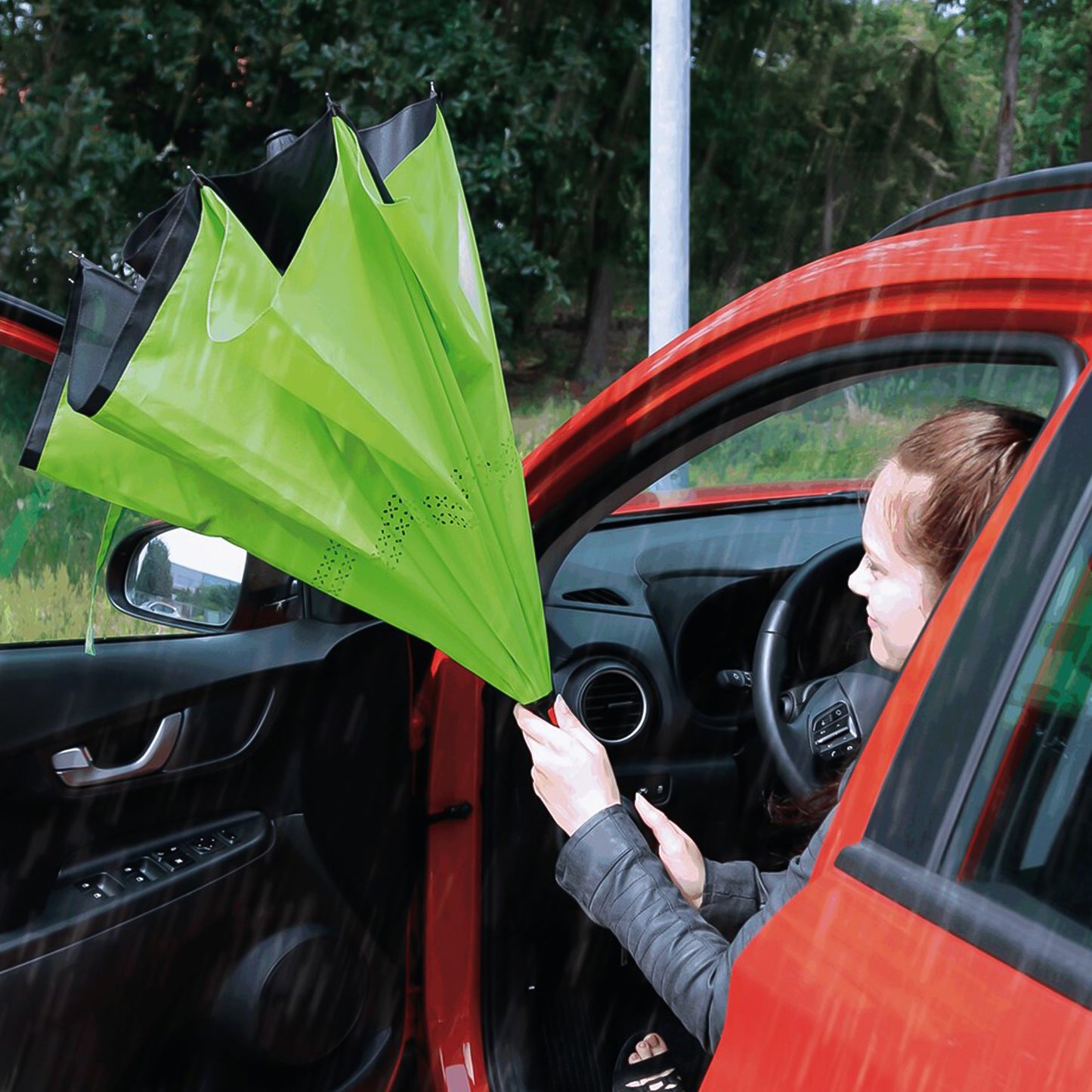 Umbrella Summer Sun And Rain Protectionfoldable Cute Umbrella  C-Shaped Handle  Uv Protection Rain Sun Umbrella  Travel Accessories  Umbrella For Children Girls And Boys (1 Pc  Mix Color)