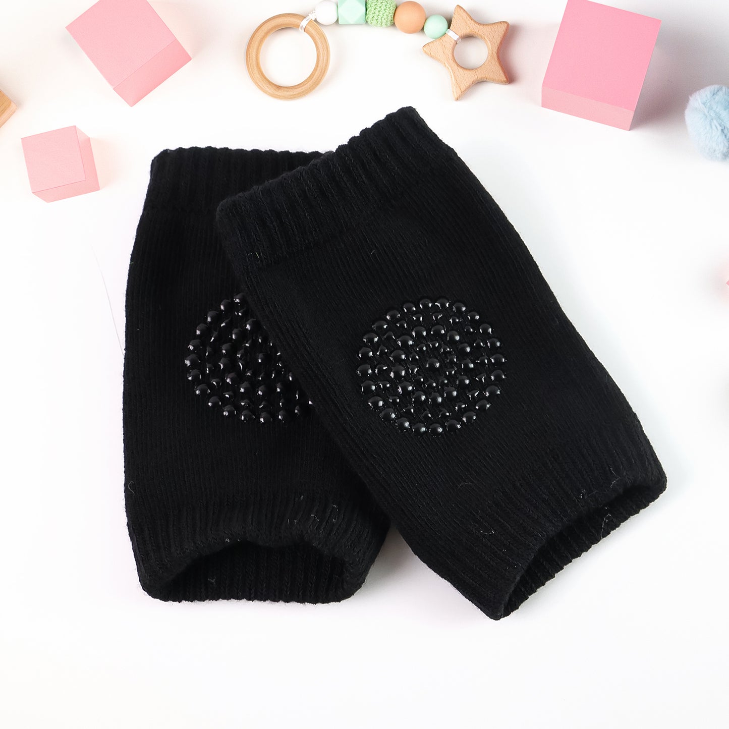 Blacktoddler Wool Knit Leg Warmer (Knee Guard)