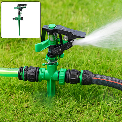 360Degree Rotating Garden Impact Sprinkler (1 Pc)