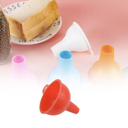 Silicone Funnel For Pouring Oil Sauce Water Juice And Small Food-Grainsfood Grade Silicone Funnel