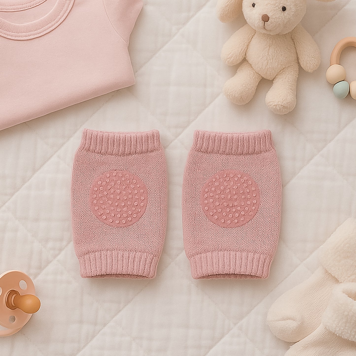 Pinktoddler Wool Knit Leg Warmer (Knee Guard)