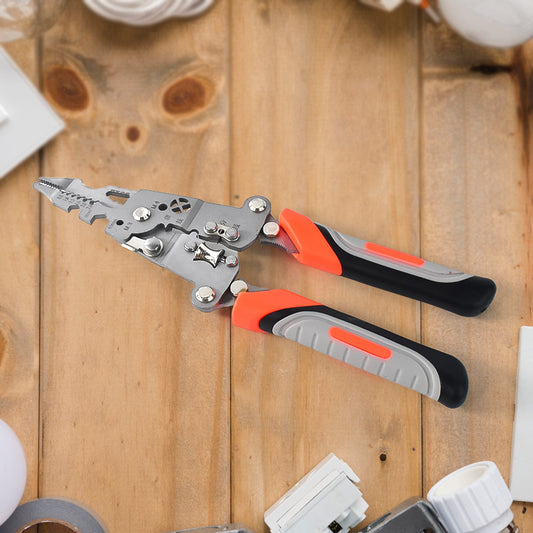 8 In1 Wire Stripper Pliers Soft Grip