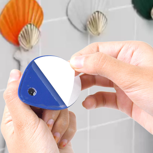 Selfadhesive Wall Hooks Waterproof Adhesive Sticky Stylish Hooks (4 Pc)