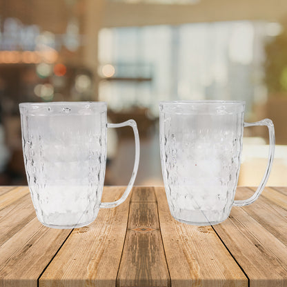 Apexmocktail Mug Glass (2 Pc Set  400 Ml)