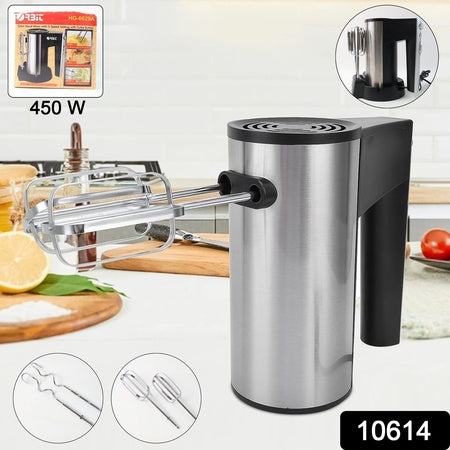 Orbitstainless Steel Electric Hand Mixer - 450W