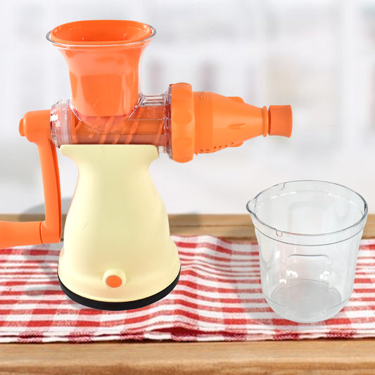 Apexmanual Carrot And Fruit Juicer  Heavy-Duty (1 Pc With Glass)