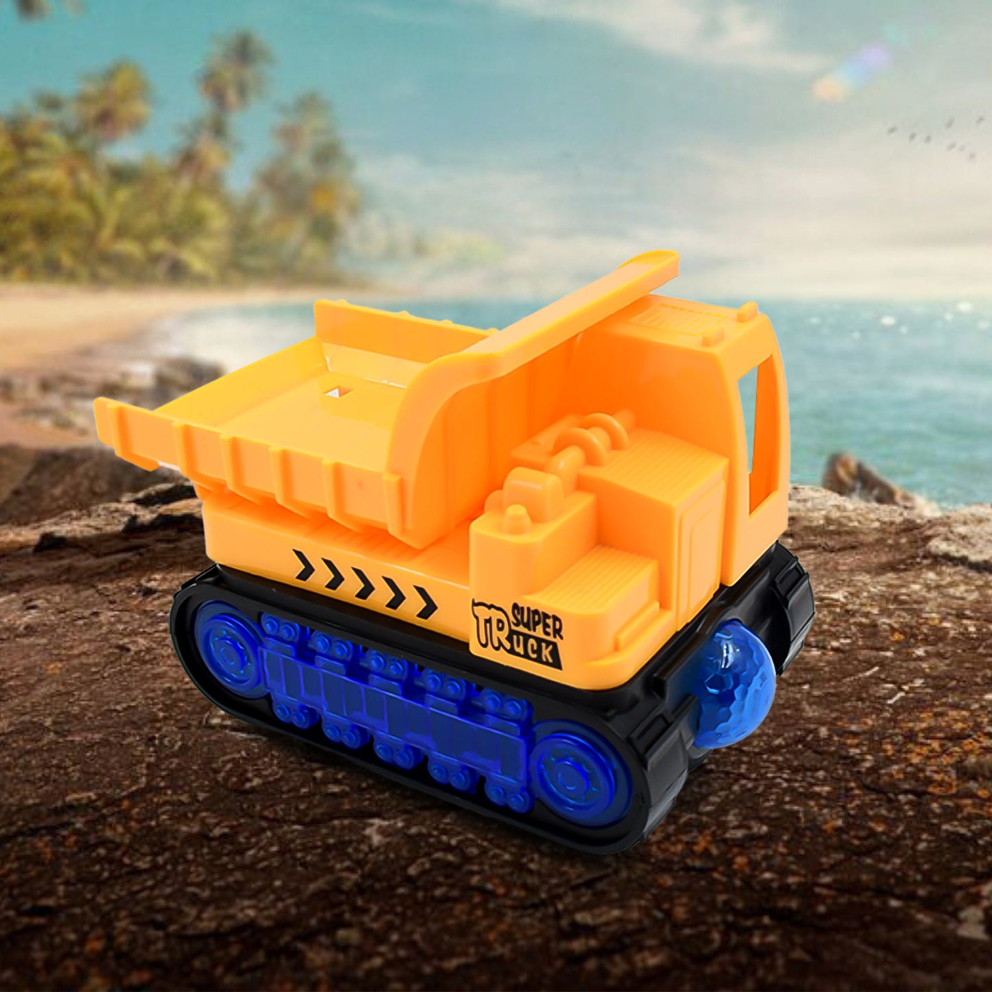 Engineering Vehicletoys For Kids - Self-Driving Super Dump Truck Toy  Self-Driving Trucks Engineering Truck Electric Vehicle Toys Boys Birthday Gift Toys (1 Pc)