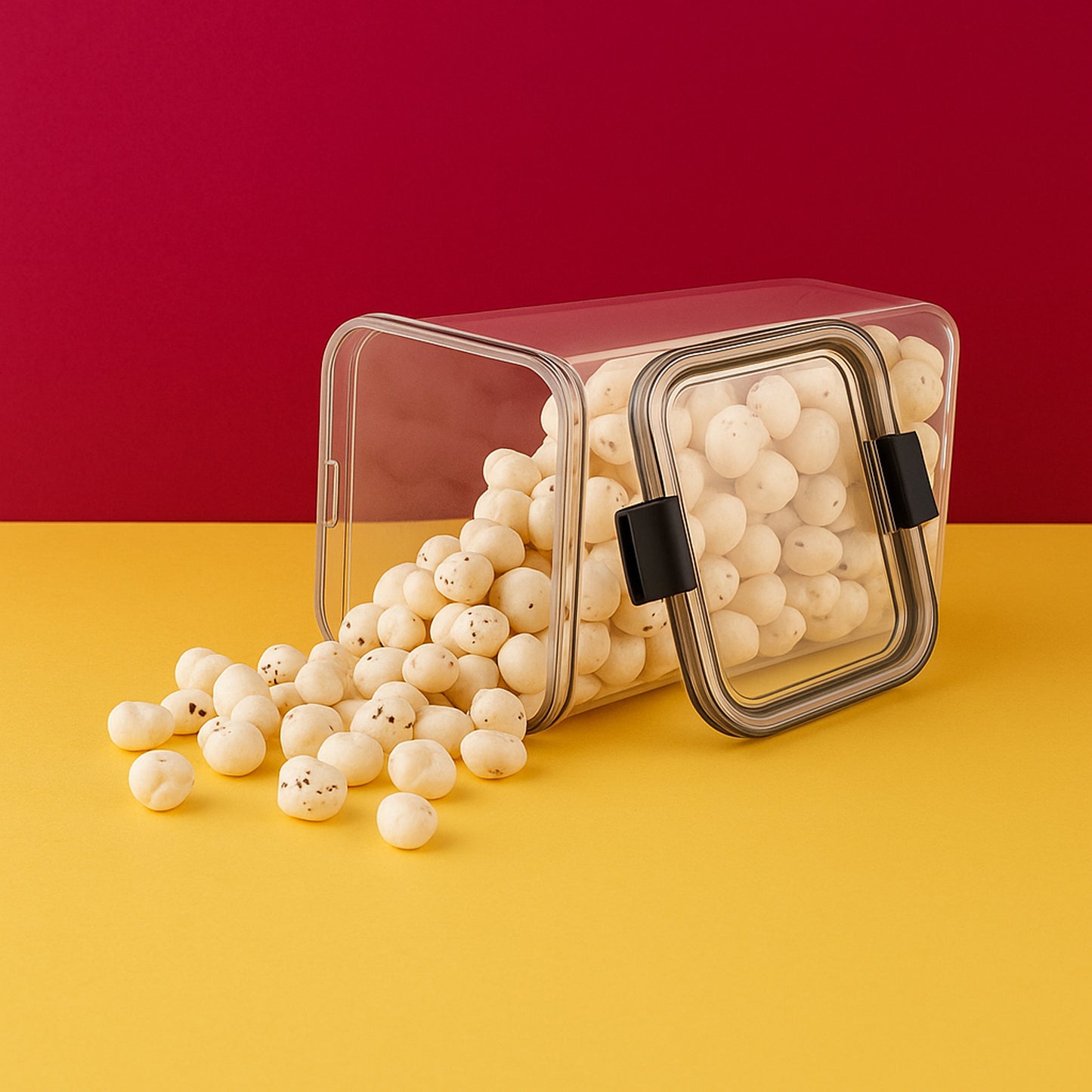 Ml Airtight Lock  Lock Plastic Storage Container (1 Pc)