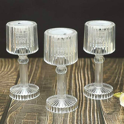 Miniacrylic Led Desk Lamps Table Lamp Portable Crystal (1 Pc  Small)
