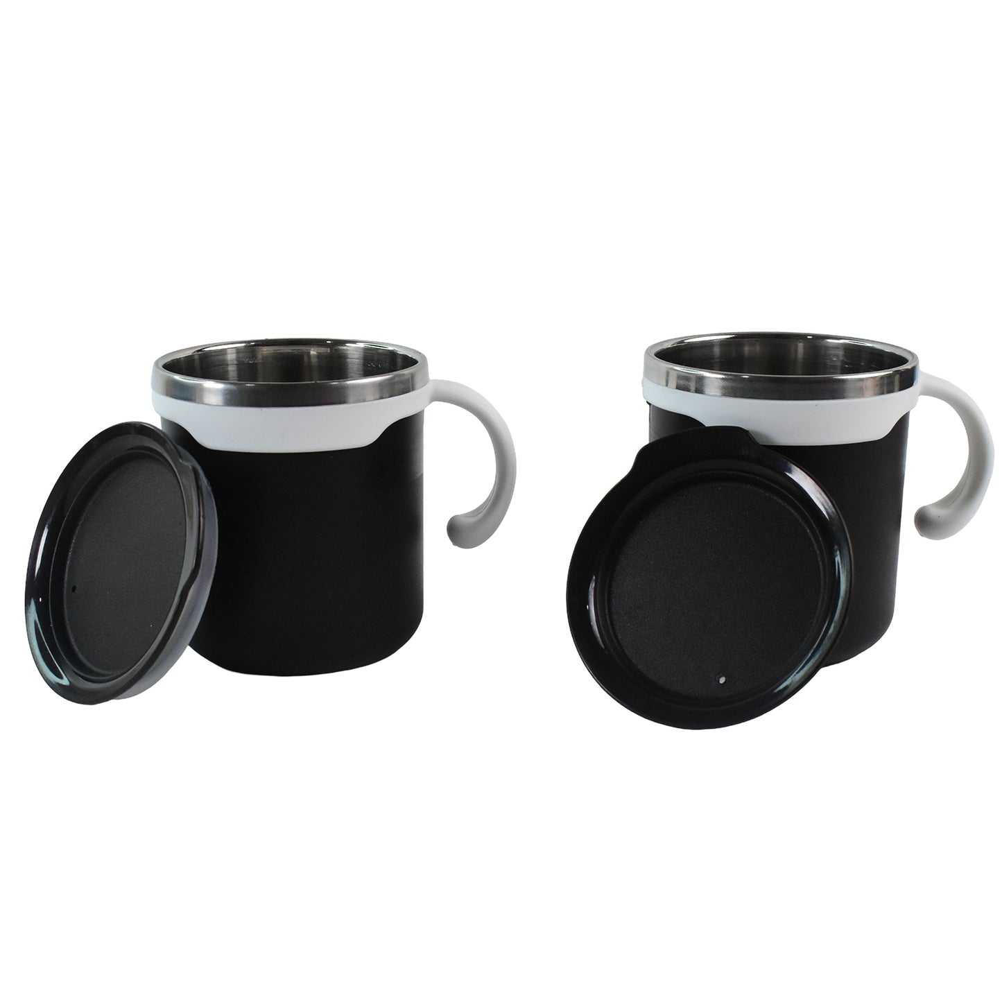 2 Pcspremium Mocha Mug Set 250 Ml