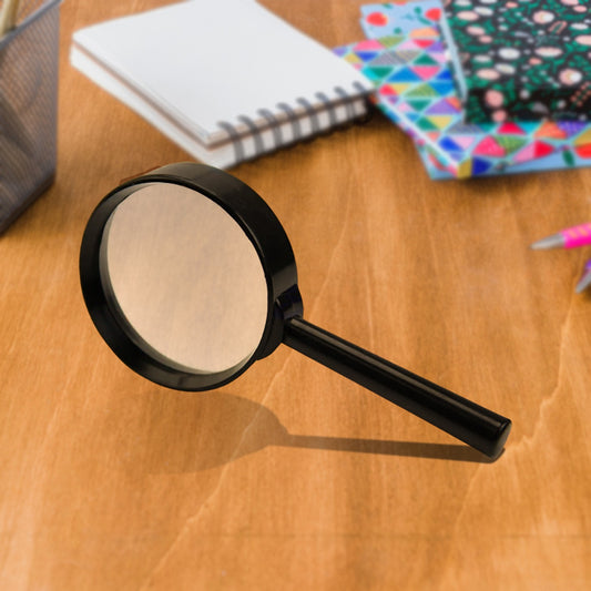 Magnifying Glass Lens - Reading Aid Made Of Glass - Real Glass Magnifying Glass That Can Be Used On Both Sides - Glass Breakage-Proof Magnifying Glass Protect Eyes 50 Mm