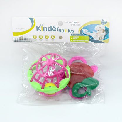 3Pc Rattles Baby Toy And Game For Kids And Babies For Playing And Enjoying Purposes.