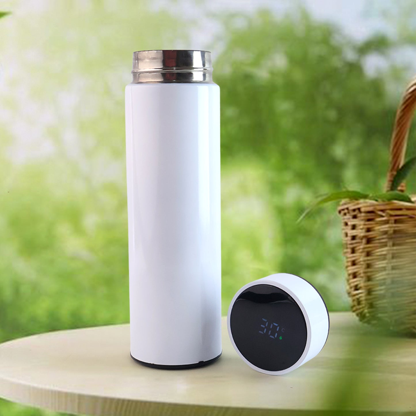 Whitevacuum Insulated Water Bottle (1 Pc  500Ml)