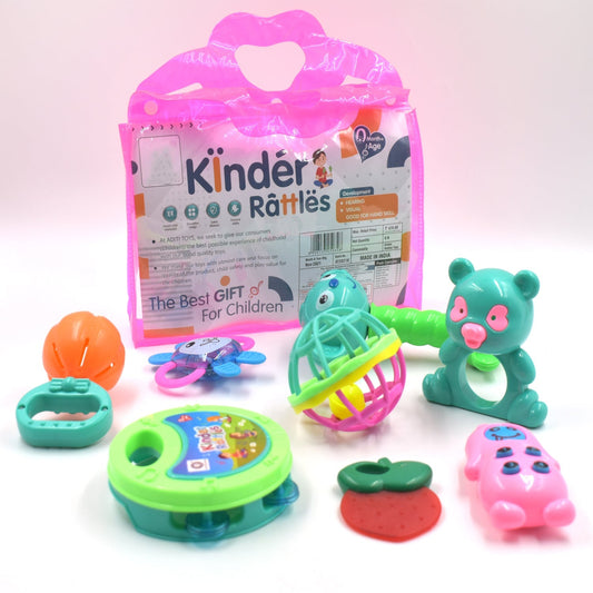 Rattles Baby Toy And Game For Kids For Playing And Enjoying Purposes.