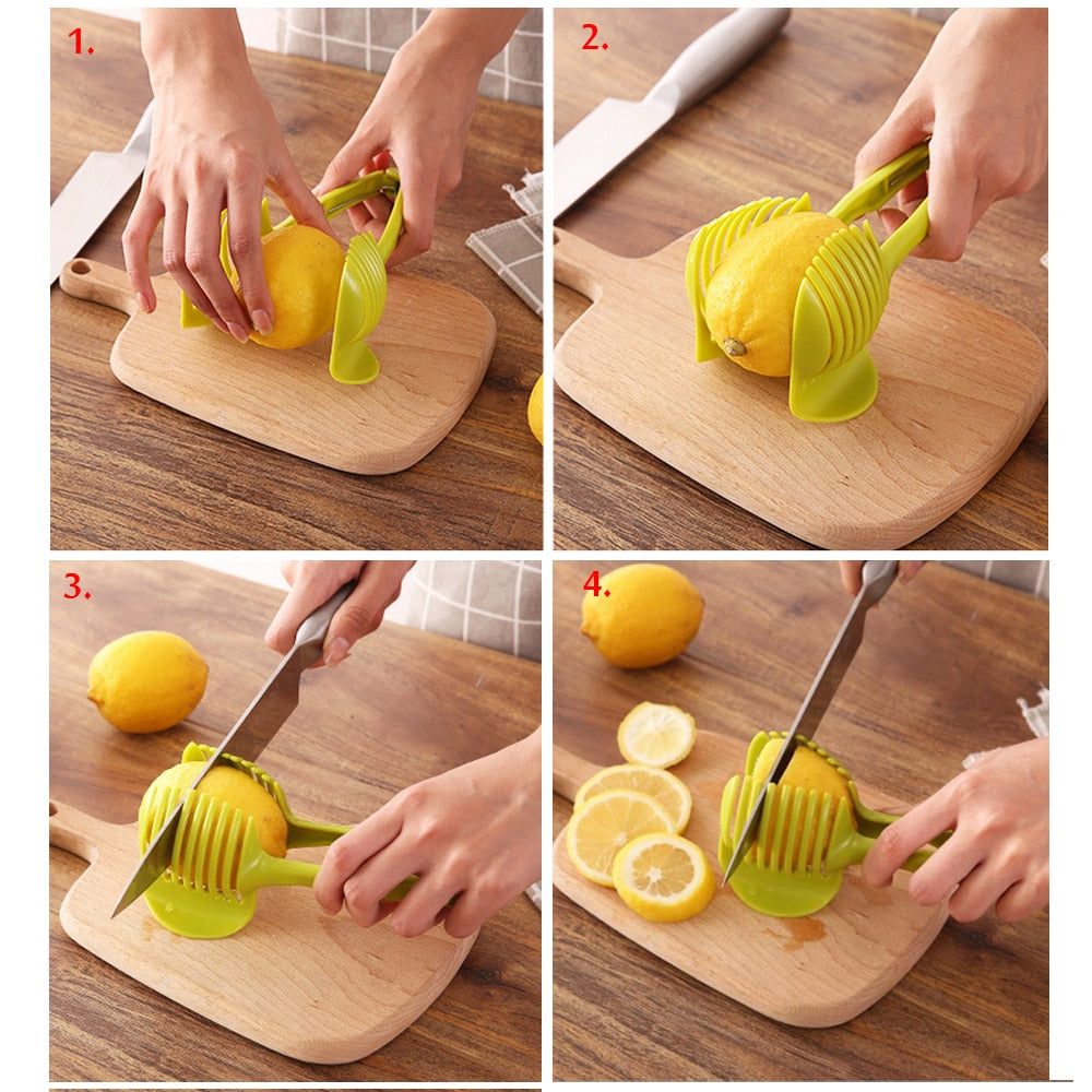 Handheld Tomato Onion Slicer