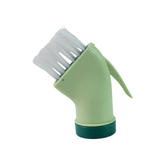 Multipurpose Bottle-Connectable Cleaning Brush With Built-In Scraper (1 Pc)