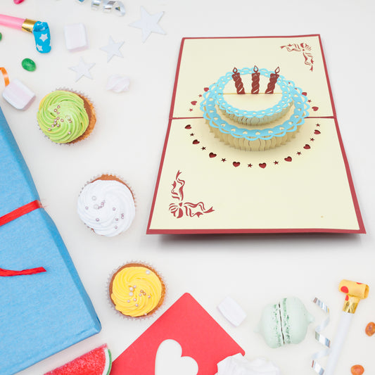 3D Paper Wish Card High Quality Paper Card All Design Card Good Wishing Card (All 3D Card  Birthday Greeting Cards Wedding Day Gift Card Merry Christmas Card (1 Pc)