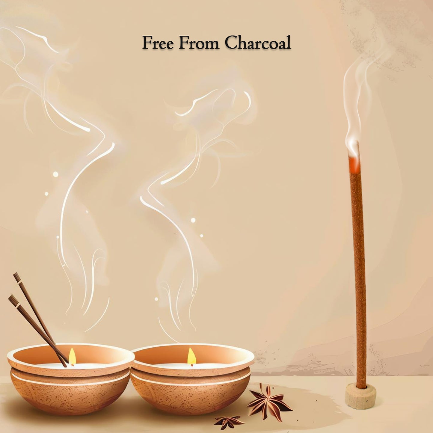Belake Phool Premium Incense Sticks  Agarbatti (100 Gm  With Stand For Stick)