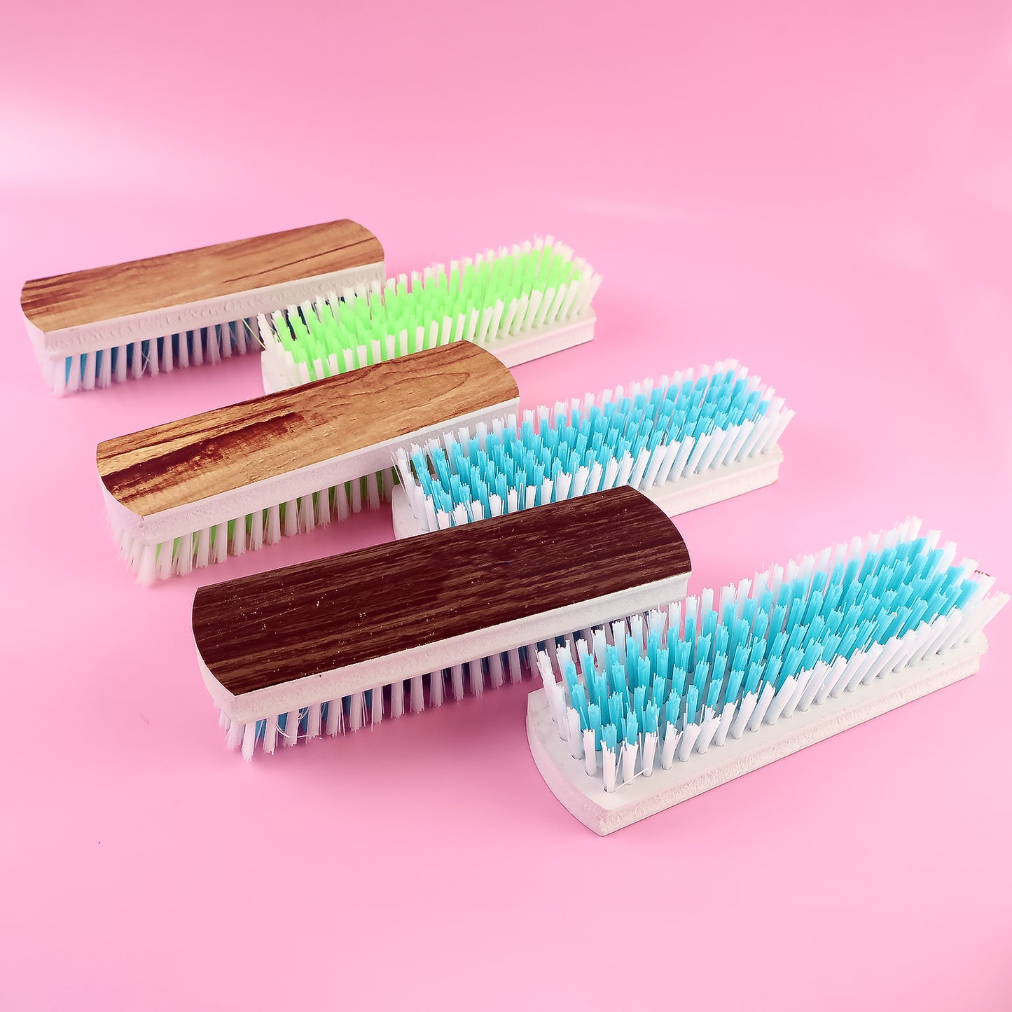 Veepee 6-Piece Cloth Washing And Cleaning Scrub Brush Set