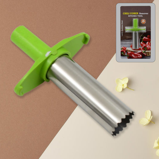 Smallstainless Steel Chili Corer Remover Kitchen Tool (1 Pc)