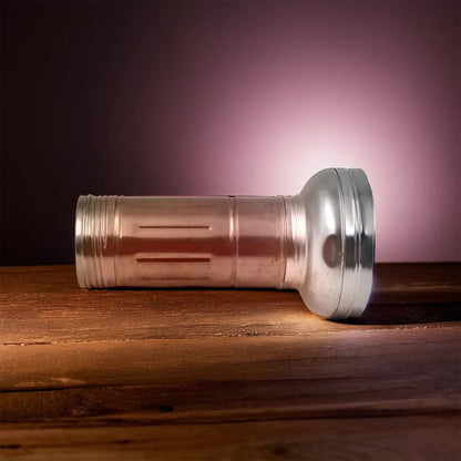 Nostalgic Flashlightflashlight Outdoor Portable Nostalgic Simple Iron Outdoor Old-Fashioned Flashlight