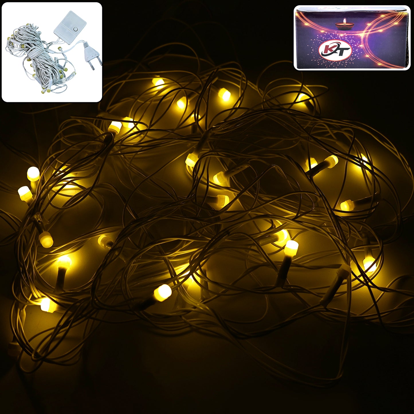 Warmled Decorative String Light (8 Meter)