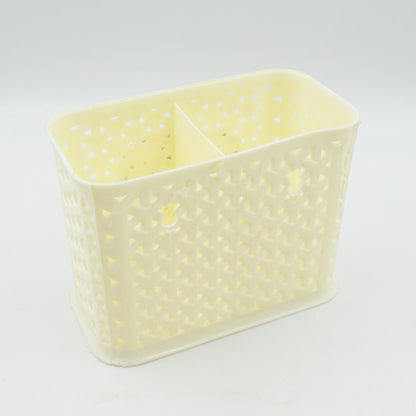 Multipurpose Holder For Desk Plastic Pen Pots Desk Organizers Pencil Pots Holder Stationary Supplies For Office Home School Non-Slip Silicone Bottom