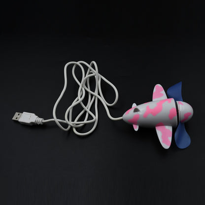 Plane Shape Usb Plane Unique Design Fan Energy Saving Fan For Laptop  Computer Desktop Fan