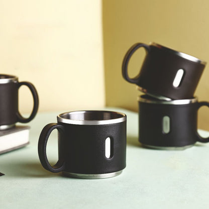 Apexstainless Steel Desk Mug (6 Pc)
