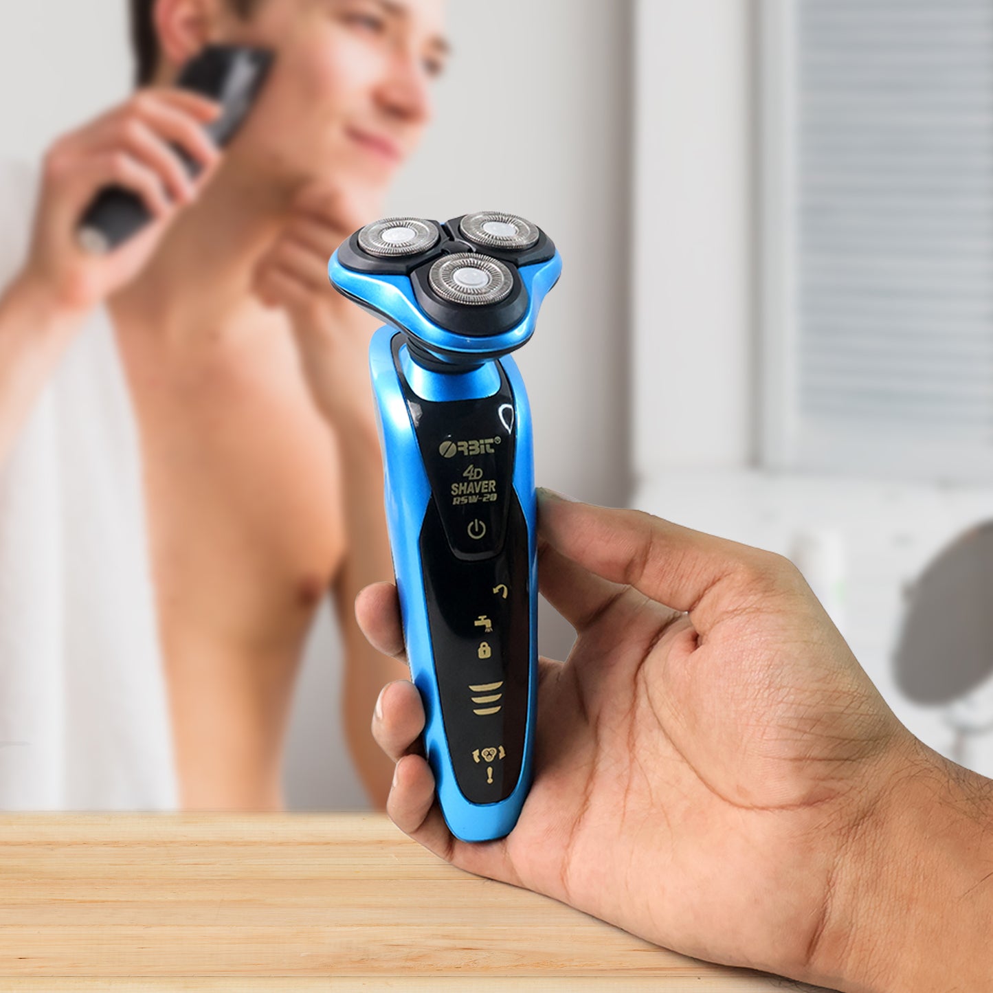 Orbit4D Rechargeable Electric Shaver (1 Pc)