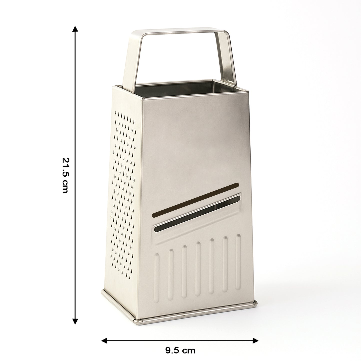 Supermom Premium 5-In-1 Stainless Steel Grater And Slicer