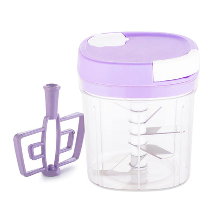 2 In 1 Handy Chopper And Slicer Used Widely For Chopping And Slicing Of Fruits Vegetables Cheese Etc. Including All Kitchen Purposes.