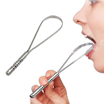 Steeltongue Cleaner Tongue Scraper (1 Pc)