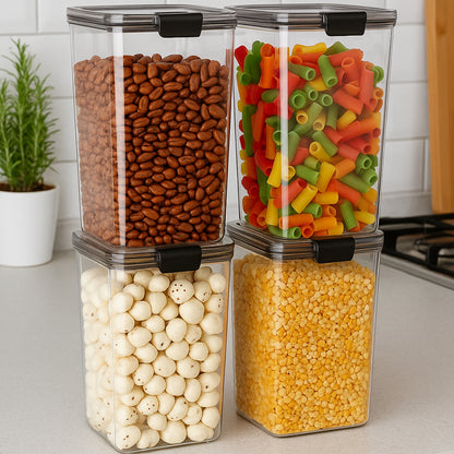 Ml Airtight Lock  Lock Plastic Storage Container (1 Pc)