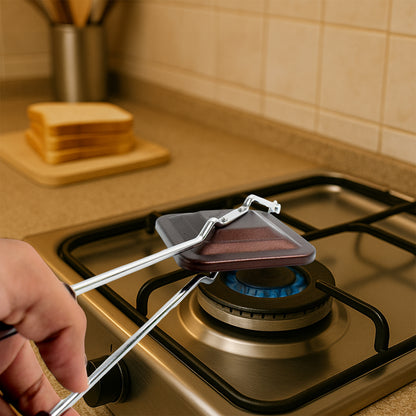Apexregular Non-Stick Flame-Based Sandwich Toaster