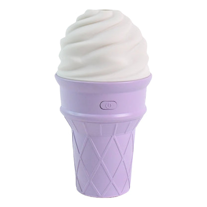 Ice Cream Cone Shape Air Freshener Humidifier (1Pc  Purple )