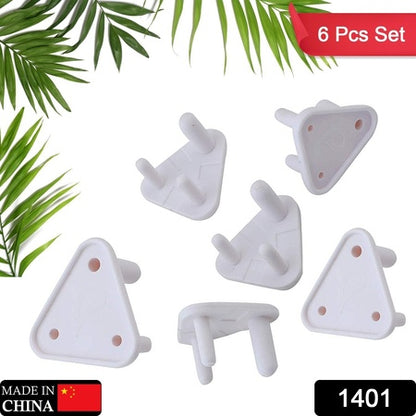 Baby Safety Big Electrical Socket Cover Outlet Plug Protector For Child Proofing In Home School Office (6Pc Set)