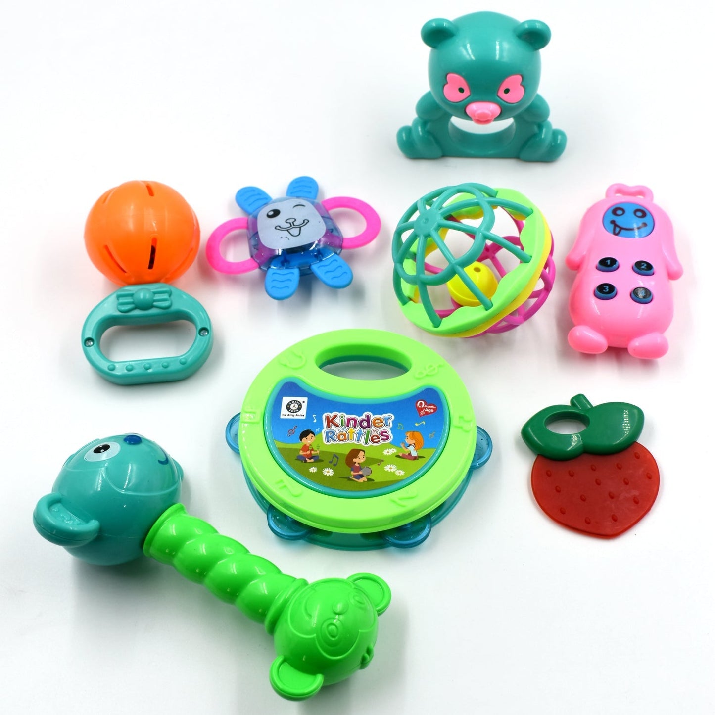 Rattles Baby Toy And Game For Kids For Playing And Enjoying Purposes.